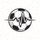 足球情报网橙色足球形状Logo