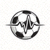 足球情报网白色版本Logo